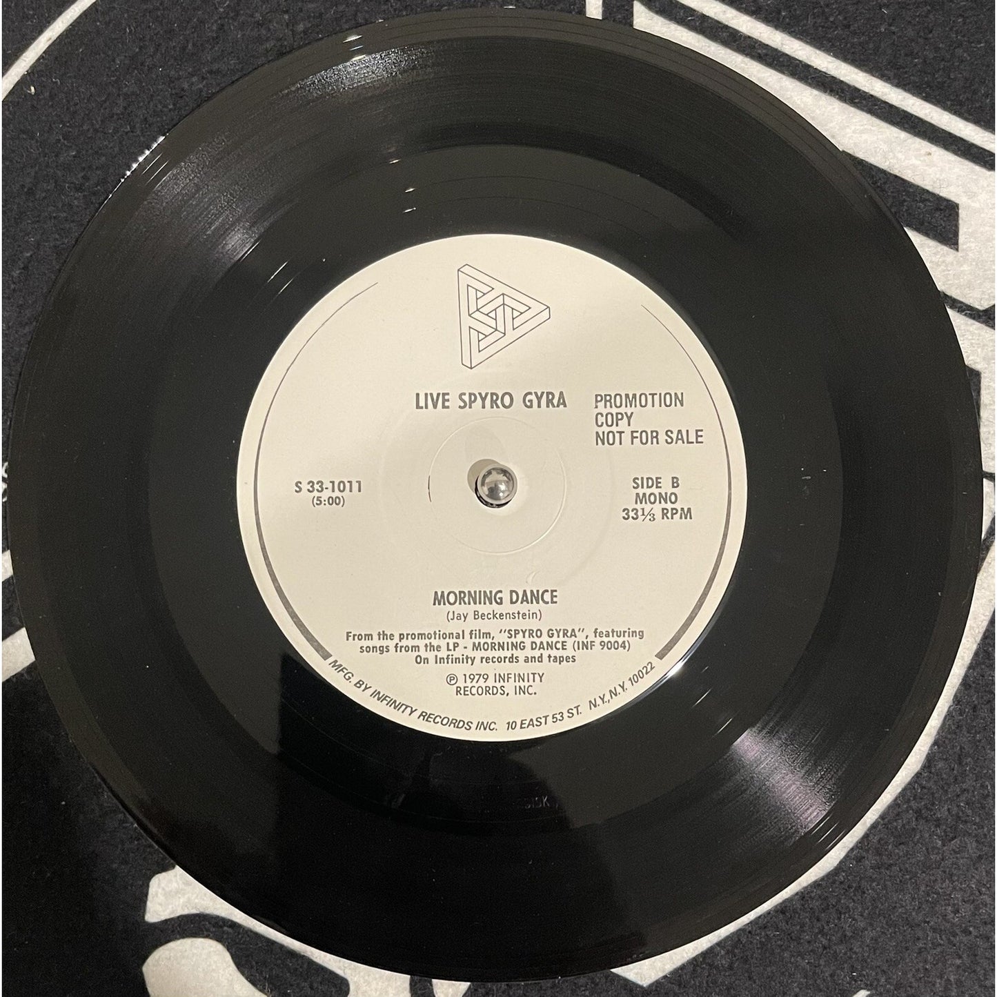 Live Spyro Gyra Heliopolis & Jubliee Morning Dance 1979 Promo 7 Inch 33 RPM
