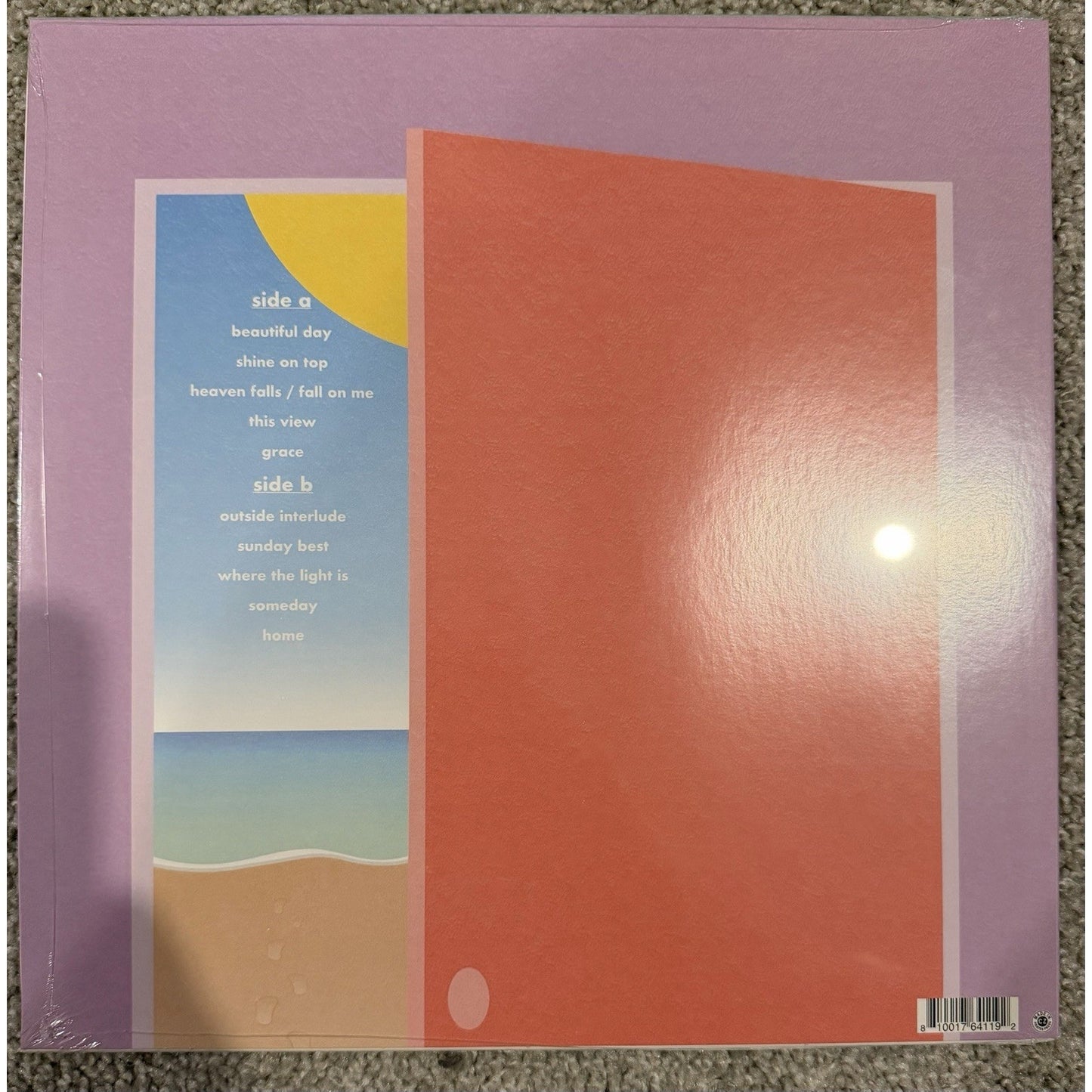 Surfaces Where The Light Is - White Vinyl Record Album Lp New Sealed Rare