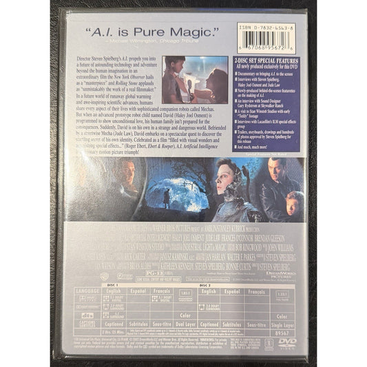 A.I. - Artificial Intelligence (DVD 2002, 2-Disc Special Edition) BRAND NEW