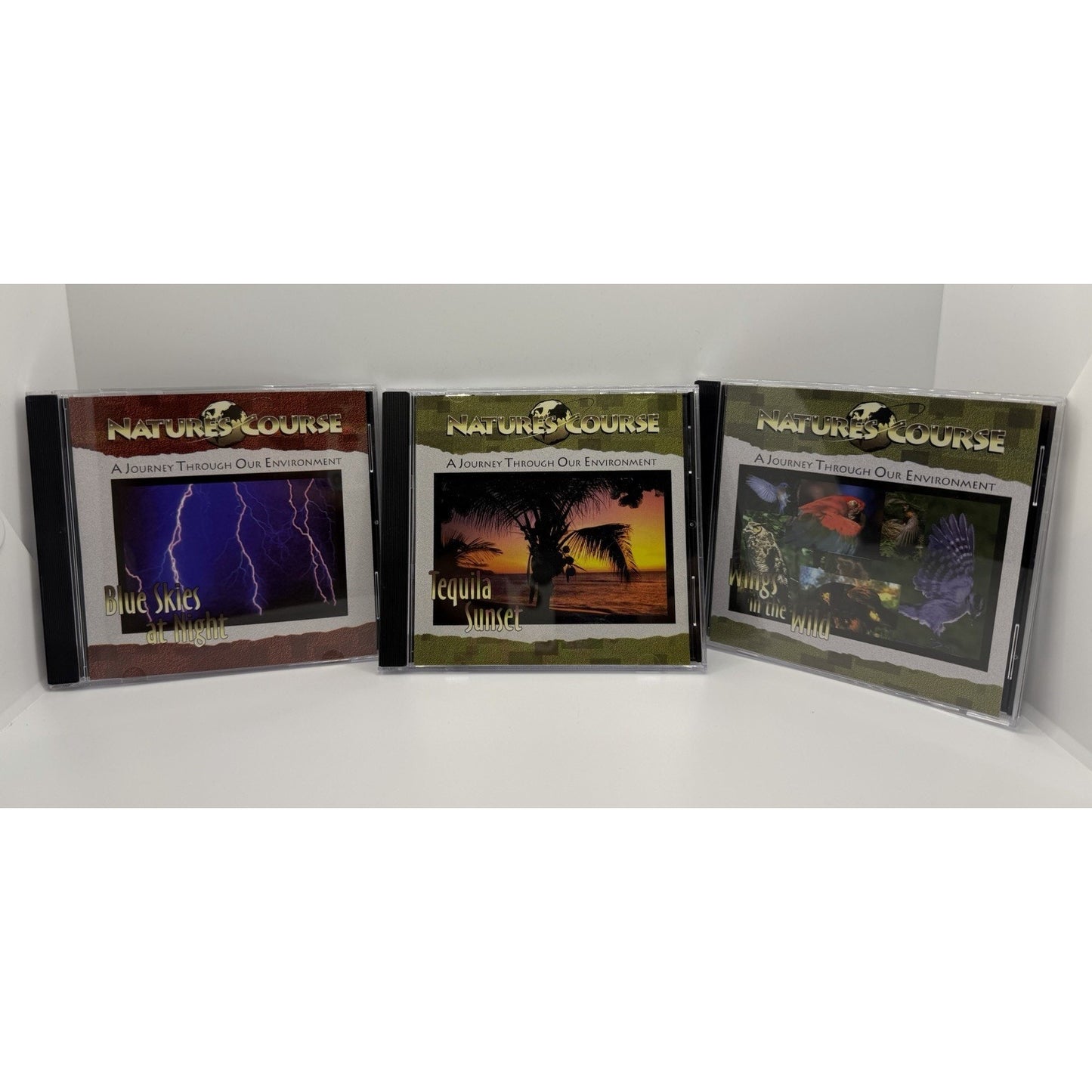 Nature’s Course: Journey Through Our Environment 3 CD Set Complete Preowned