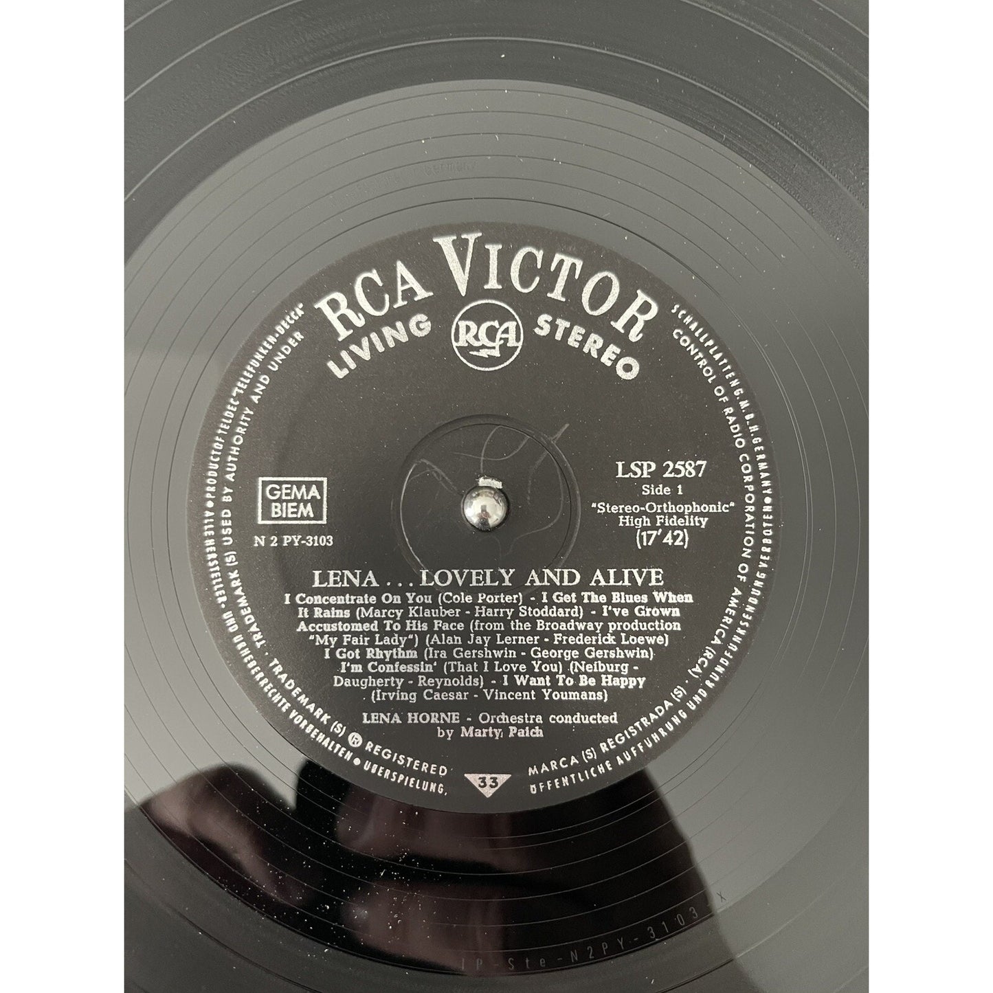 Lena Horne - Lovely And Alive - 1962 Vinyl LP - Soul Jazz / Vocals