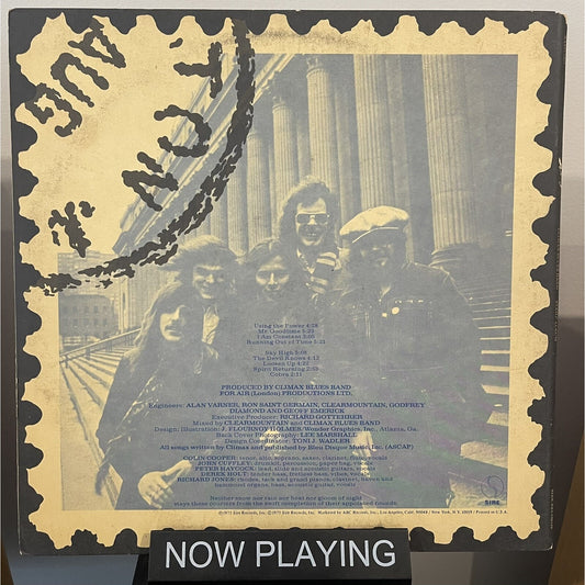 Climax Blues Band Stamp Album Vintage Vinyl LP 1975 Sire Records Blues Music