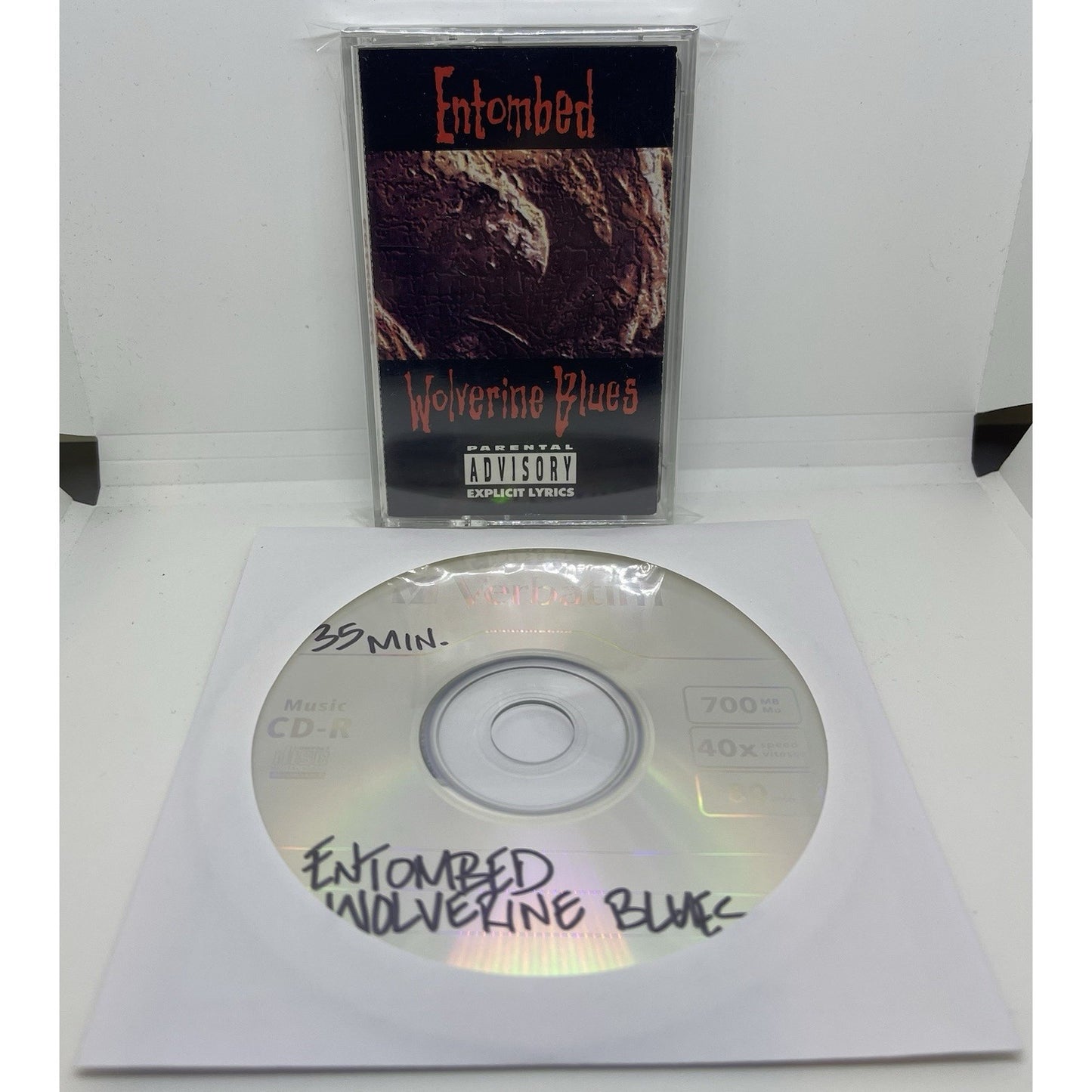 Entombed - Wolverine Blues, Cassette Tape (PA), 1993 Earache Records Death Metal