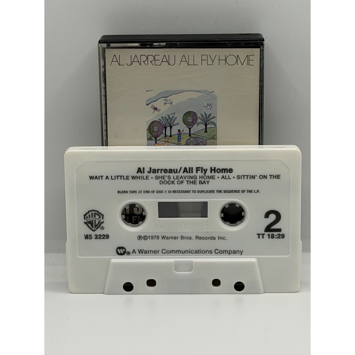 Al Jarreau, 'All Fly Home' 1978, VTG Cassette Tape Vintage Preowned