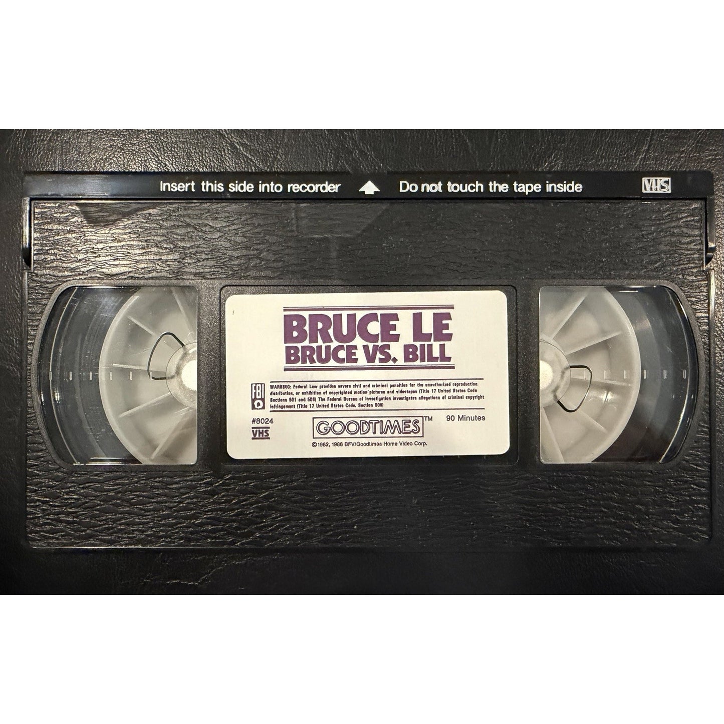 Bruce Vs. Bill VHS 1986 Bruce Le Bill Louie Ma Cheung Angela Yu Ching Kung-Fu R