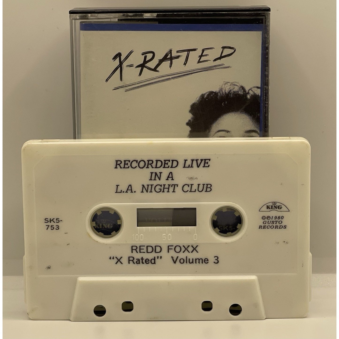 Redd Foxx X-Rated Volume 3 (Cassette) Rare Hard To Find Tape Comedy