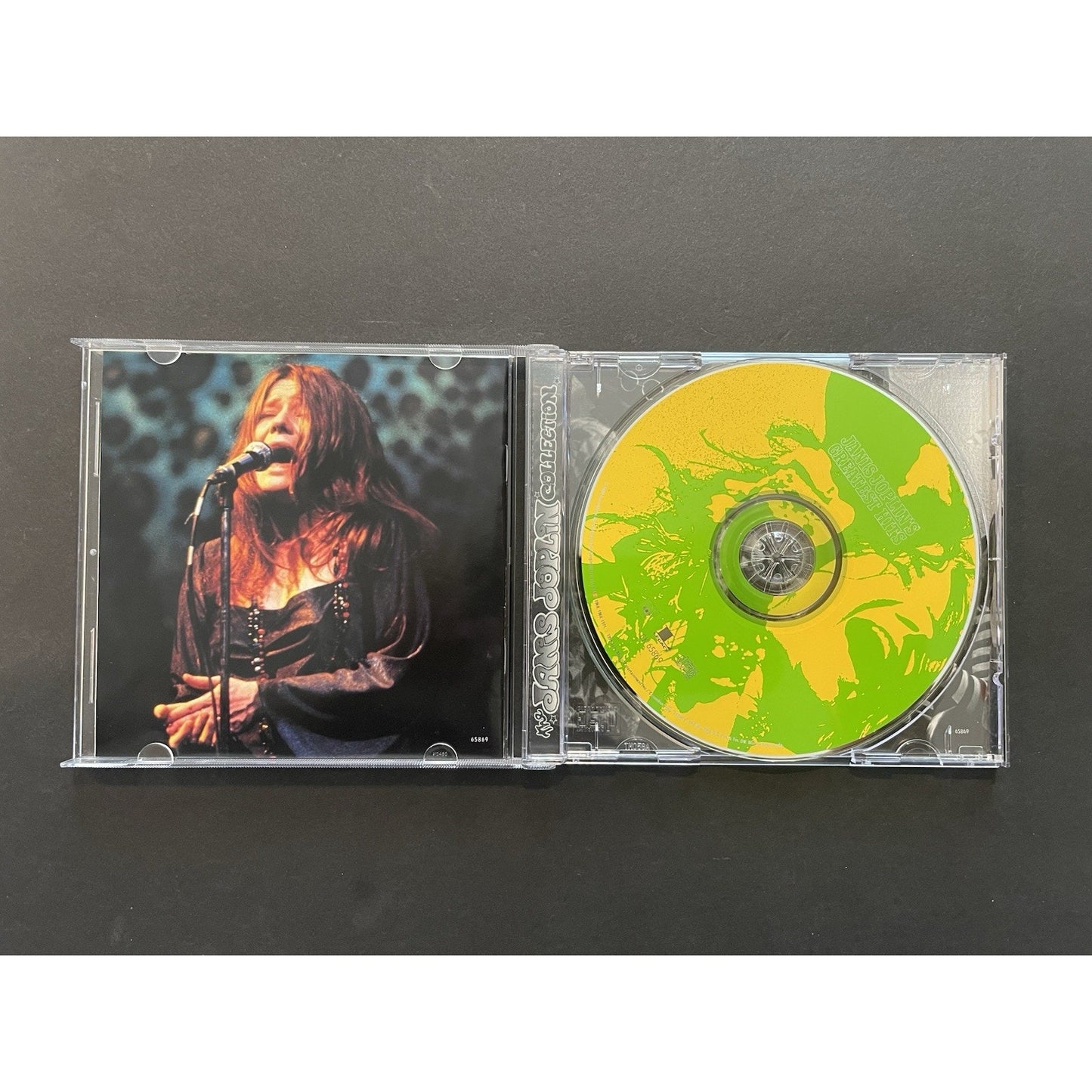 Janis Joplin's Greatest Hits CD Woodstock 1960's era Singer Rock Classic VG
