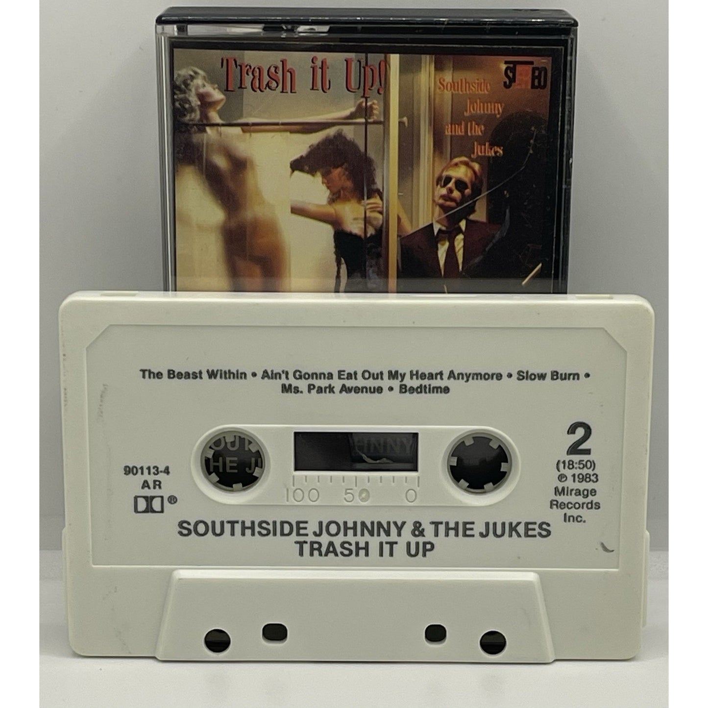 Southside Johnny And The Jukes - Trash It Up Cassette Rare Hard To Find Preowned