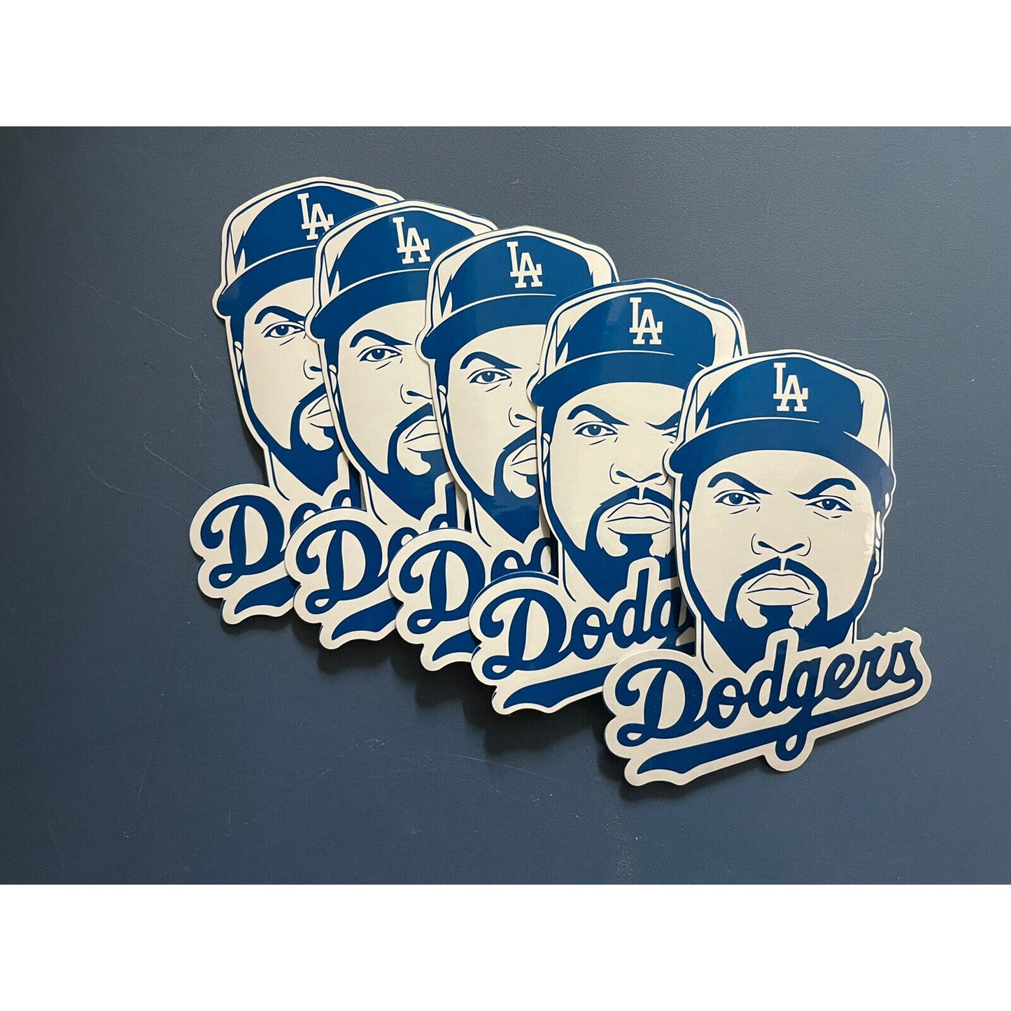 LA Los Angeles Dodgers Vinyl Sticker Ice Cube NWA Hip Hop Ohtani Betts Lot Of 5