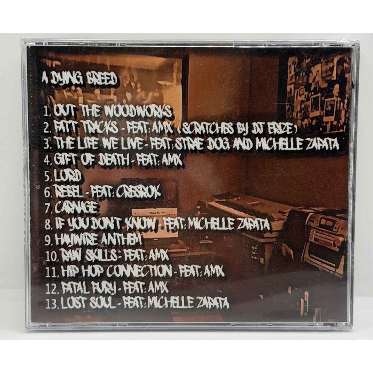 A Dying Breed, Michelle Zapata, AMX, Cresrok (Underground Hip Hop) CD SGV