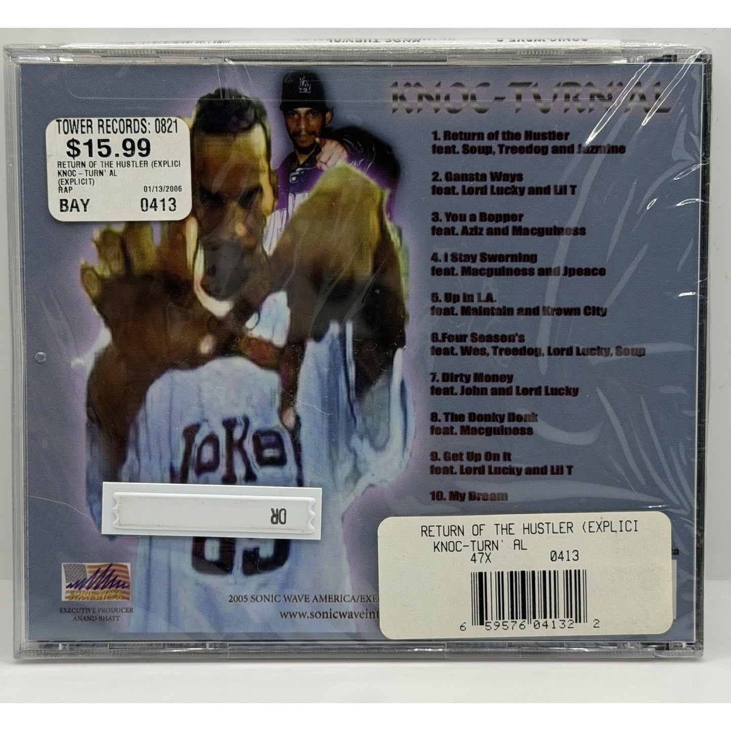 Knoc-Turn’al Cd: ‘Return Of The Hustler’ Barn New Factory Sealed 2005