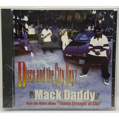 Rare Hard To Find Mack Daddy Disco & The City Boyz CD New Sealed