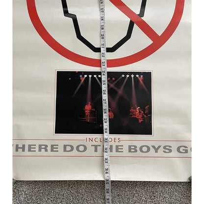 Rare 1980s Men Without Hats Folk Of The 80s Poster 23” X 35” Original Vintage