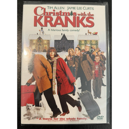 Christmas with the Kranks DVD 2004 Tim Allen Jamie Lee Curtis Comedy