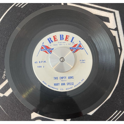 Rare Rebel Records Release Mary Ann Speece I Thought Of You / Two Empty Arms