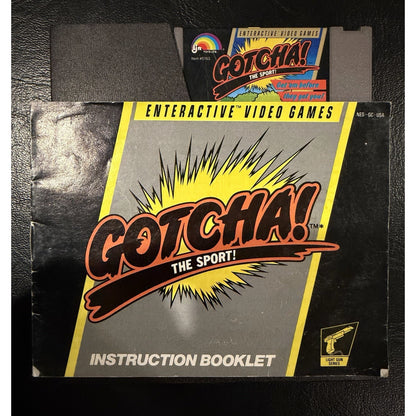 Gotcha Nintendo Entertainment System NES Game Cartridge 1987 Untested