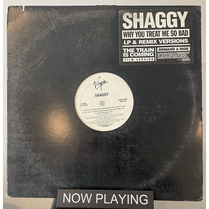 Lot of 2 Shaggy – Freaky Girl & Why You Treat Me So Bad 12" Vinyl Single Promo