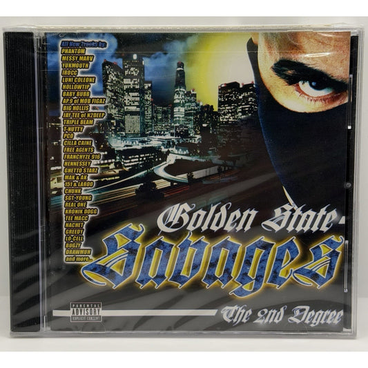 “Golden State Savages” CD SEALED/NEW (2003), Feat: Yukmouth, Luni Coleone