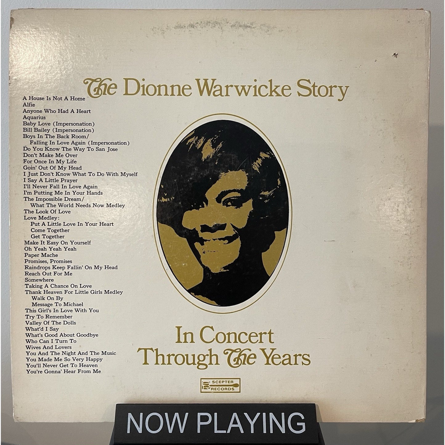 The Dionne Warwicke Story A Decade Of Gold 1971 Double LP Record SPS2596 Origina