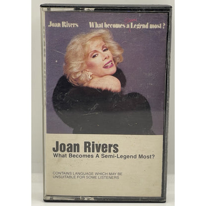 Joan Rivers What Becomes A Legend Most? 1983 Comedy Cassette Tape