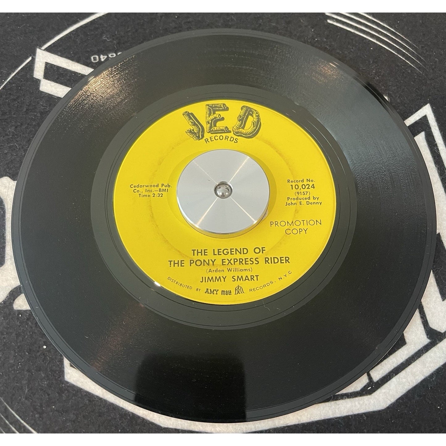 Jimmy Smart - By The Time I Get Around To Loving You - Used Viny - Promo Rare