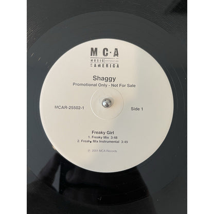 Lot of 2 Shaggy – Freaky Girl & Why You Treat Me So Bad 12" Vinyl Single Promo
