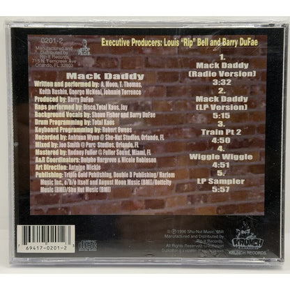 Rare Hard To Find Mack Daddy Disco & The City Boyz CD New Sealed
