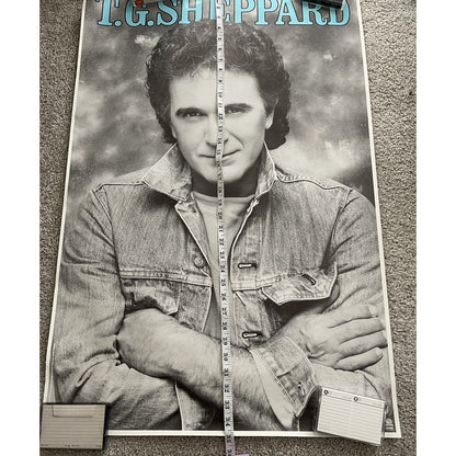 TG Sheppard Rare Original Vintage Promo Poster Warner Bros. Country Music 1984