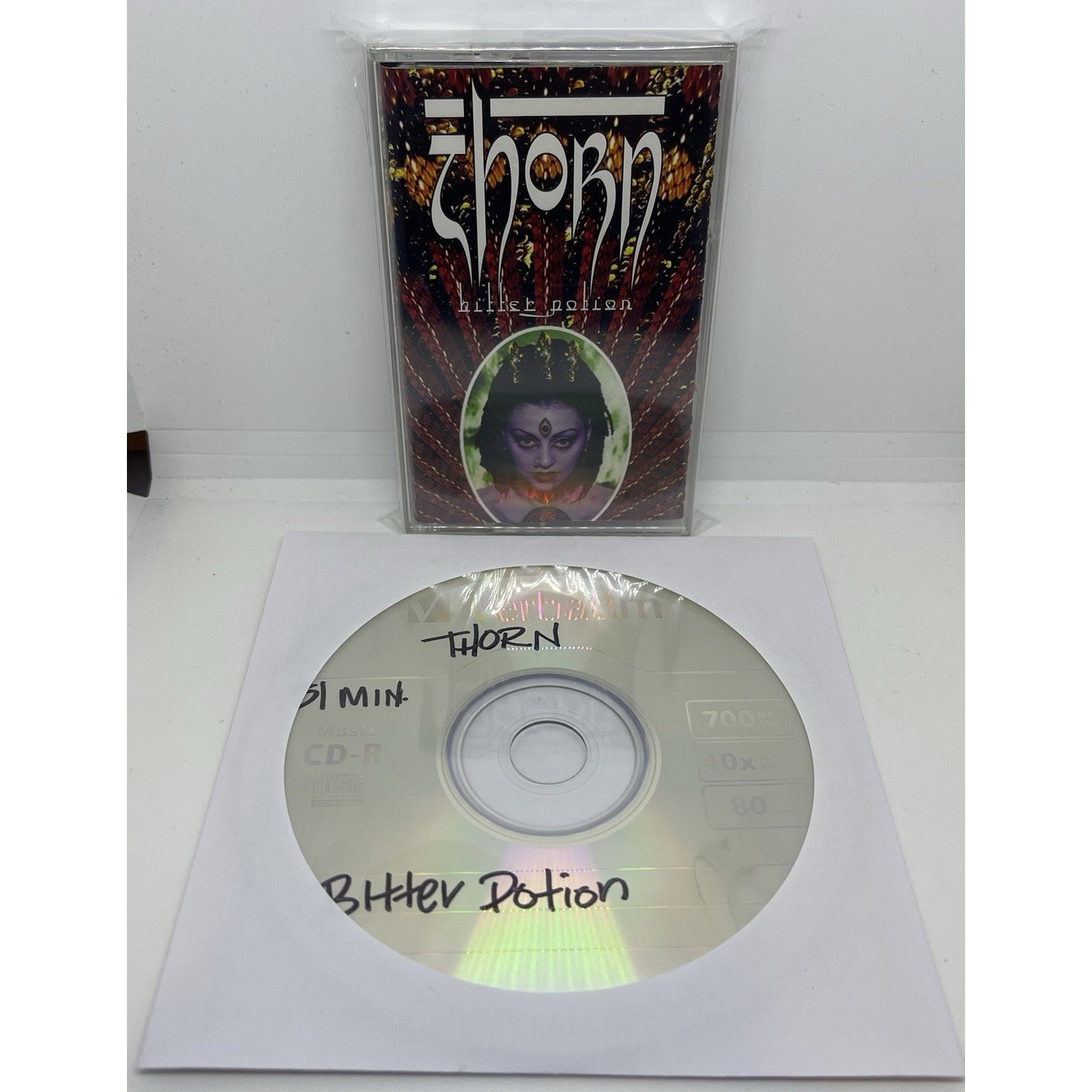 Thorn Bitter Potion 1995 Roadrunner Records Roy Mayorga Stephen Flam Cassette