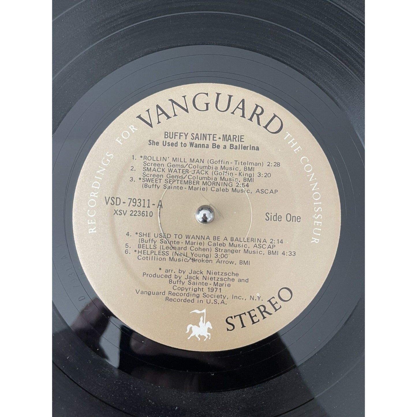 Buffy Sainte Marie She Used to Wanna Be a Ballerina Vinyl LP Record VSD79311