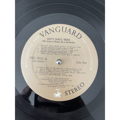 Buffy Sainte Marie She Used to Wanna Be a Ballerina Vinyl LP Record VSD79311