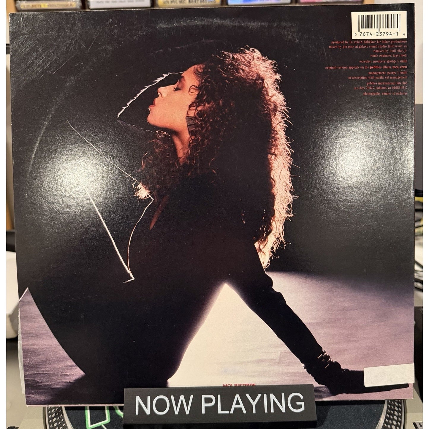 Pebbles, Girlfriend Extended Version 12", Single MCA-23794 1987 LA Reid