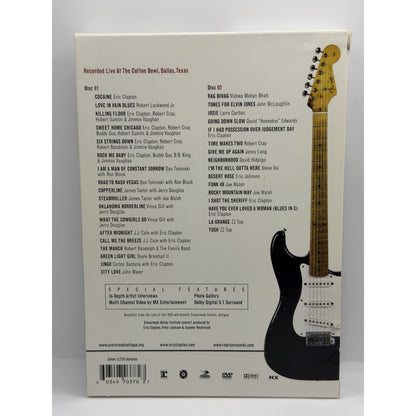 Eric Clapton Crossroads Guitar Festival (DVD) Preowned 2 Discs Classic Rock