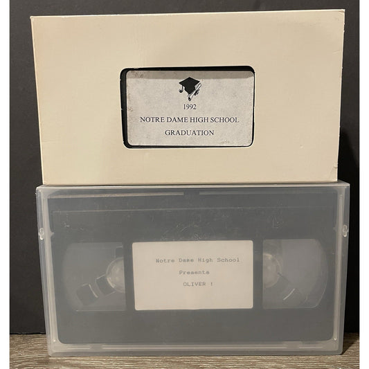 Very Rare 1992 Notre Dame High School Graduation & Oliver 1 Play Sherman Oaks