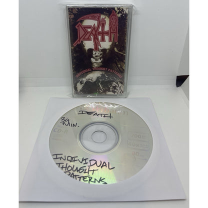 Death Individual Thought Patterns Cassette 1993 Relativity Records Rare Original