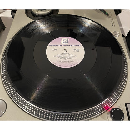 Georgio Car Freak Promo Single Vinyl Record LP Electronic Funk Soul Motown 1989