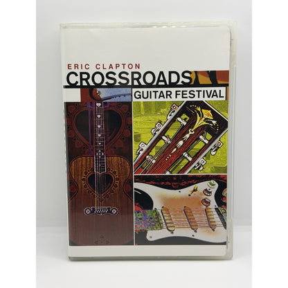 Eric Clapton Crossroads Guitar Festival (DVD) Preowned 2 Discs Classic Rock