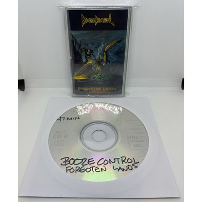 Booze Control Forgotten Lands Rare Album Cassette Tape 2019 Rock Heavy Metal
