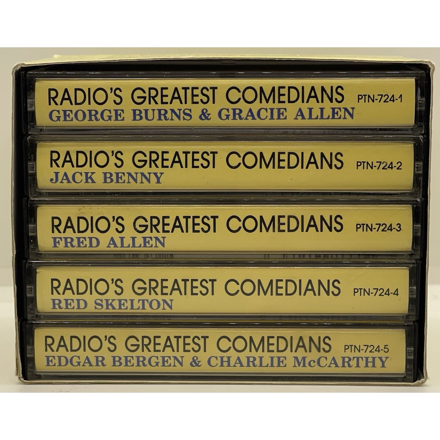 Radio's Greatest Comedians Set 5 - Jack Benny, Red Skelton, George Burns 1992