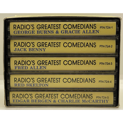 Radio's Greatest Comedians Set 5 - Jack Benny, Red Skelton, George Burns 1992