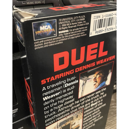 Duel (VHS) Steven Spielberg Rare Hard To Find 1971 Cult Classic Dennis Weaver