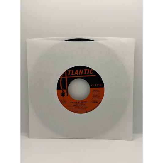 Debbie Gibson Only In My Dreams 45 RPM 7” Record Vinyl Single Out Of Print