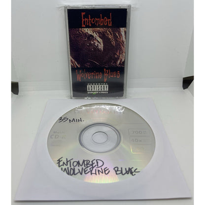 Entombed - Wolverine Blues, Cassette Tape (PA), 1993 Earache Records Death Metal