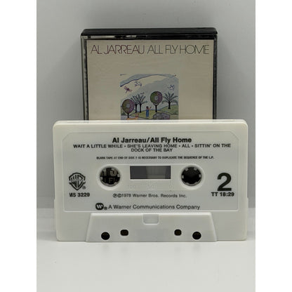 Al Jarreau, 'All Fly Home' 1978, VTG Cassette Tape Vintage Preowned