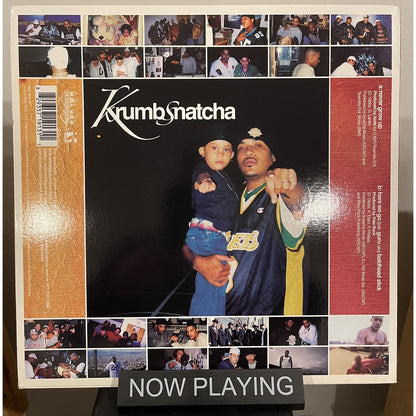 KRUMBSNATCHA - NEVER GROW UP / HERE WE GO (12") 2004!! RARE!! GURU + PETE ROCK