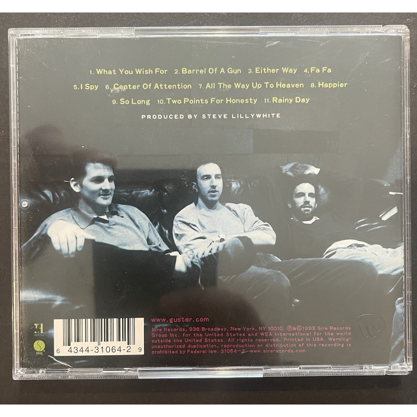 Guster Lost and Gone Forever CD 1999 Alternative What You Wish For So Long