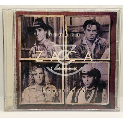 Zaca Creek - Broken Heartland (CD 1993) Preowned Country Music