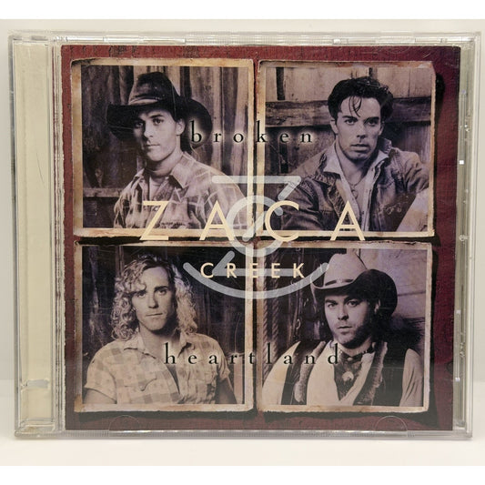 Zaca Creek - Broken Heartland (CD 1993) Preowned Country Music