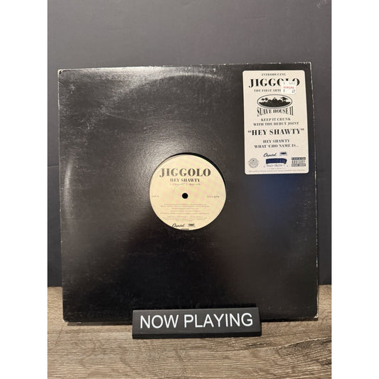 Jiggolo – Hey Shawty 12" Single Record 2004 Capitol Hip Hop 33 RPM Suave House 2