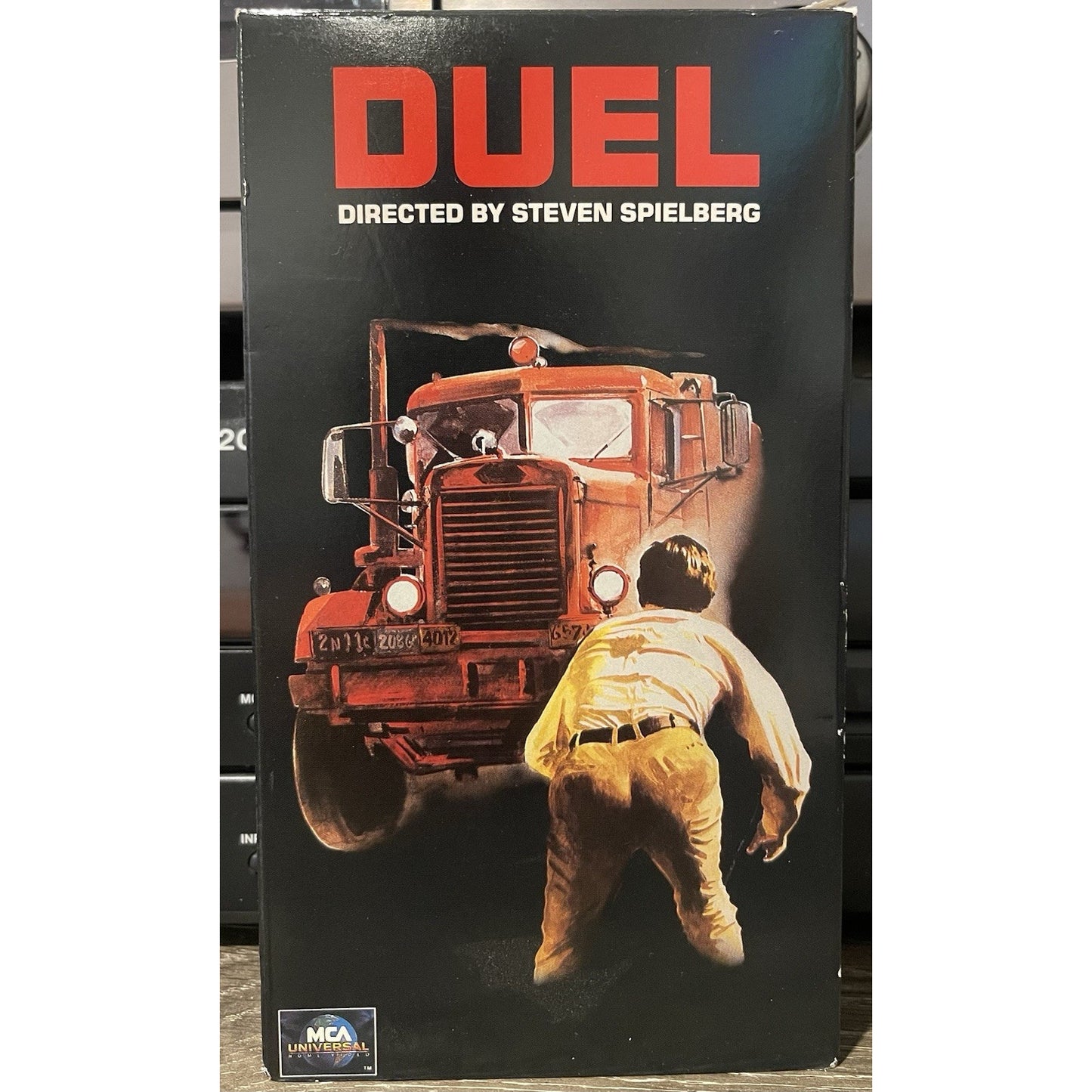 Duel (VHS) Steven Spielberg Rare Hard To Find 1971 Cult Classic Dennis Weaver